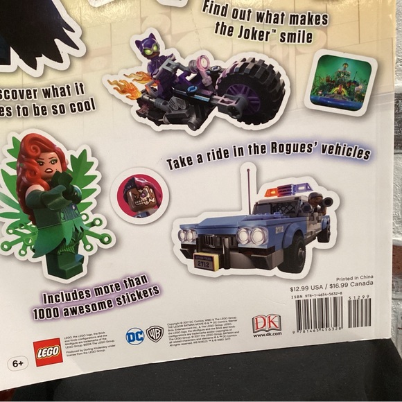 Lego The Batman Movie 1000+ Sticker Book - Like New - 1 Sticker Used - Comics - Picture 8 of 14